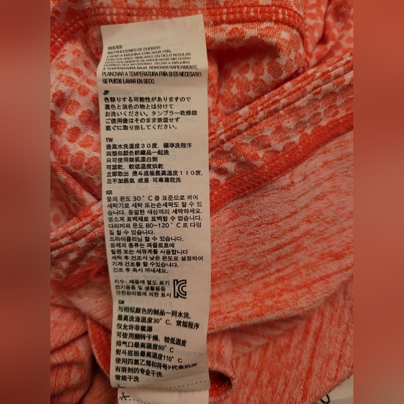 Women Coral Geometric Half-Zip Pullover Size XL - Picture 13 of 15